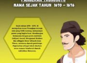 Nama – Nama Pangeran Trunojoyo, Sesuai Periodisasi Dan Jabatan 