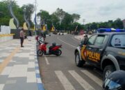 Antisipasi Curanmor: Polsek Sampang Giat Patroli Di Alun-Alun Trunojoyo Sampang