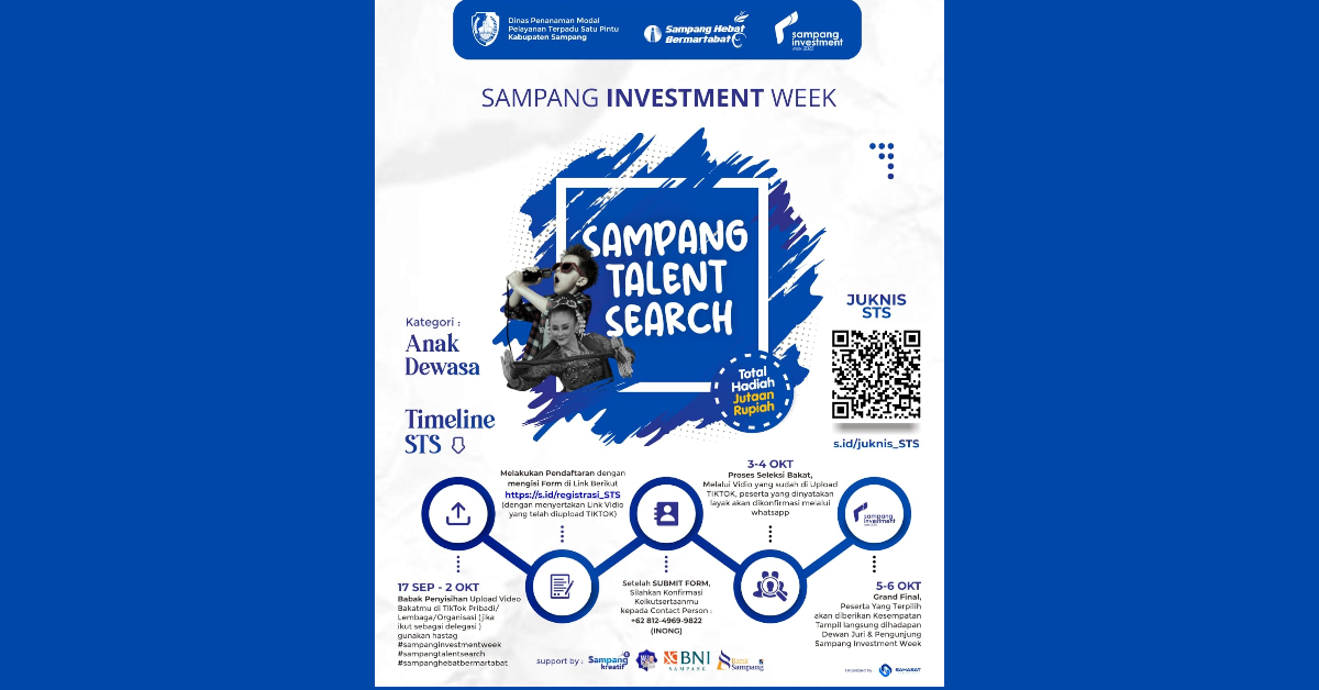 Poster Sampang Talent Search Yang Digelar
