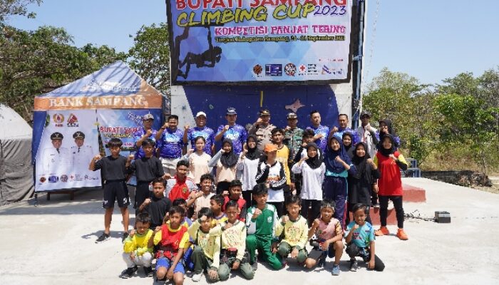 Wall Climbing Competition Bupati Sampang Cup 2023, Memunculkan Bakat Panjat Tebing Muda