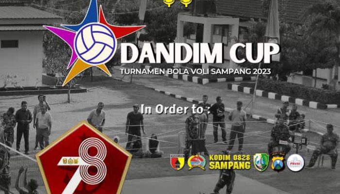 Dandim Cup 2023: Turnamen Bola Voli Meriahkan Hut Tni Ke-78 Di Sampang