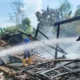 Dokumen Kejadian Kebakaran Di Kabupaten Sampang, Jawa Timur. (Antara/ Ho-Pemkab Sampang)