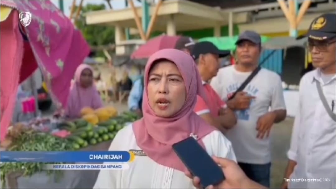 Kepala Diskopindag Sampang Chairijah, Rabu (12/6/2024).