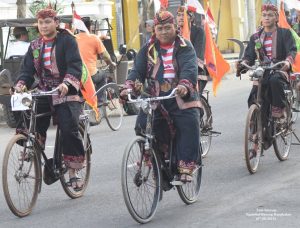 Anggota Praseno , Komunitas Sepada Kuno Saat Mengikuti Kopdar Di Suatu Daera/ Foto Kanjeng Prabu Tjakra Facebook