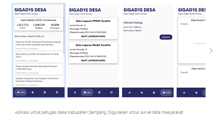 Mengenal Aplikasi Sigadis Sistem Cegah Covid19 1 sigadis desa