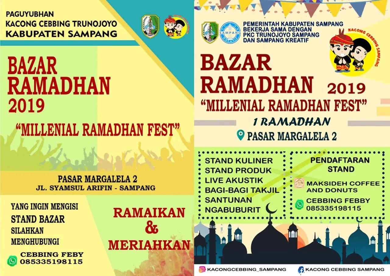 Bikin Bulan Puasa Lebih Spesial, Sampang Siapkan Kegitan Millenial Ramadhan Fest 1 Bikin Bulan Puasa Lebih Spesial, Sampang Siapkan Kegitan Millenial Ramadhan Fest